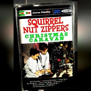 Squirrel Nut Zippers "Christmas Caravan" Cassette Tape Mammoth Records 1998